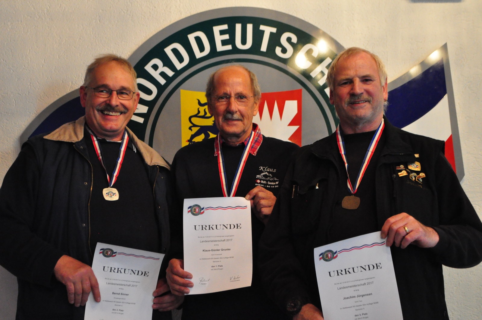 Kreisschützenverband Pinneberg - Erfolgreiche Landesmeisterschaften NDSB Auflage